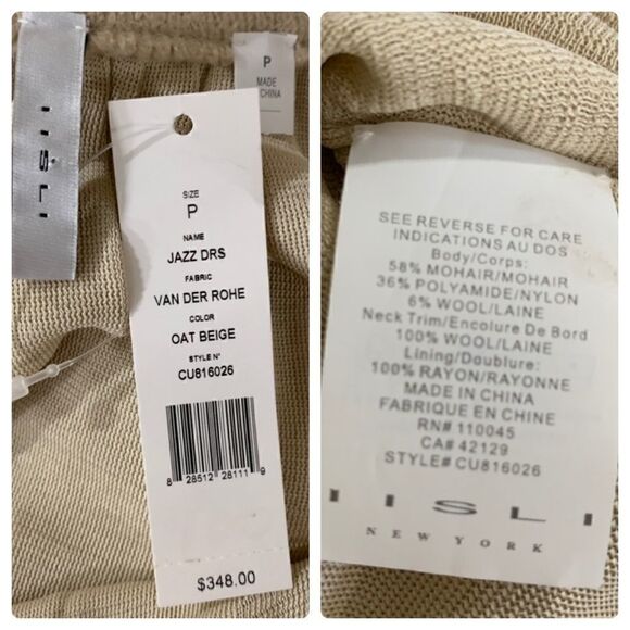 NWT Iisli sleeveless mohair party dress - S - Picture 8 of 8